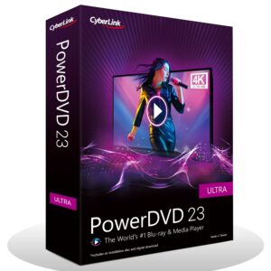 CyberLink PowerDVD Ultra 23 For Windows Lifetime License – Best Price